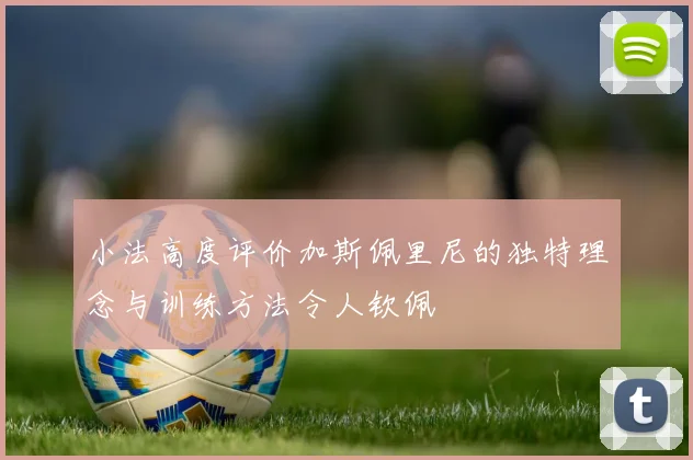 小法高度评价加斯佩里尼的独特理念与训练方法令人钦佩